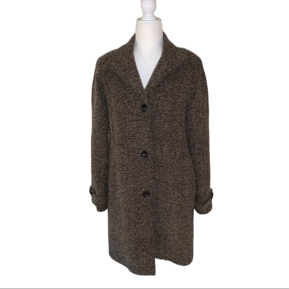 Jones New York tweed coat